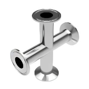 SS 316L Cross Tee (TC End) – ASME BPE Standard
