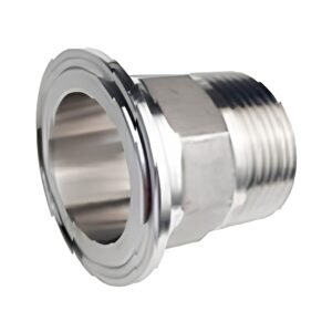SS316L & SS304 TC Tri Clamp Male Thread Adapter (Hexagonal) Sanitary Fittings